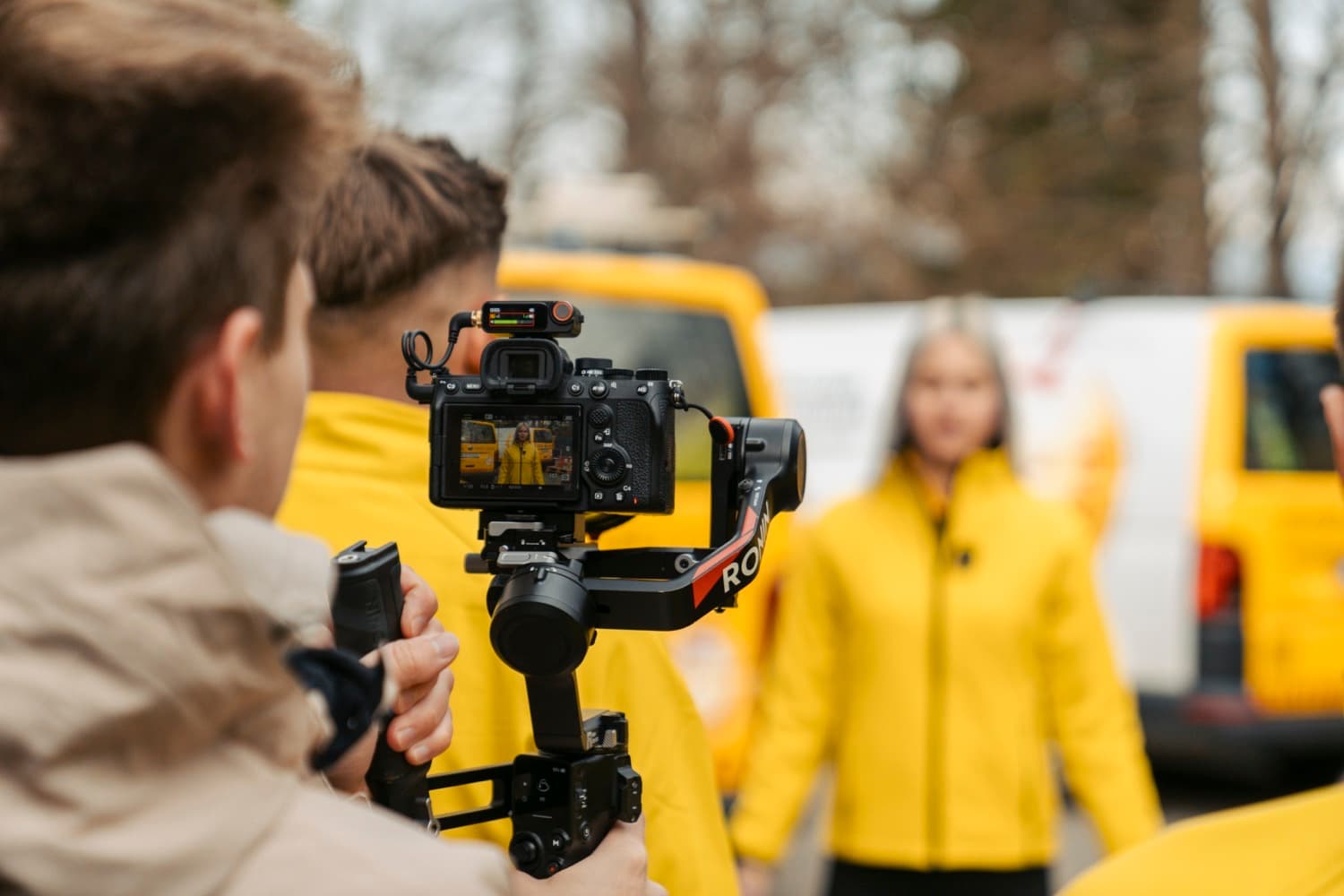 KFM Marketing bei einer Content-Produktion direkt vor Ort beim Kunden